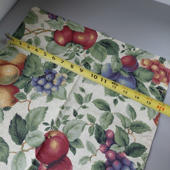 7 Kemp & Beatley Sonoma Servilleta Napkins Fruit Apple Cotton Cottagecore Fabric - Picture 10 of 10